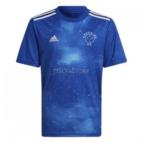 Koszulka Cruzeiro Domowe Stroje Piłkarskie 2022/23 Krótki Rękaw